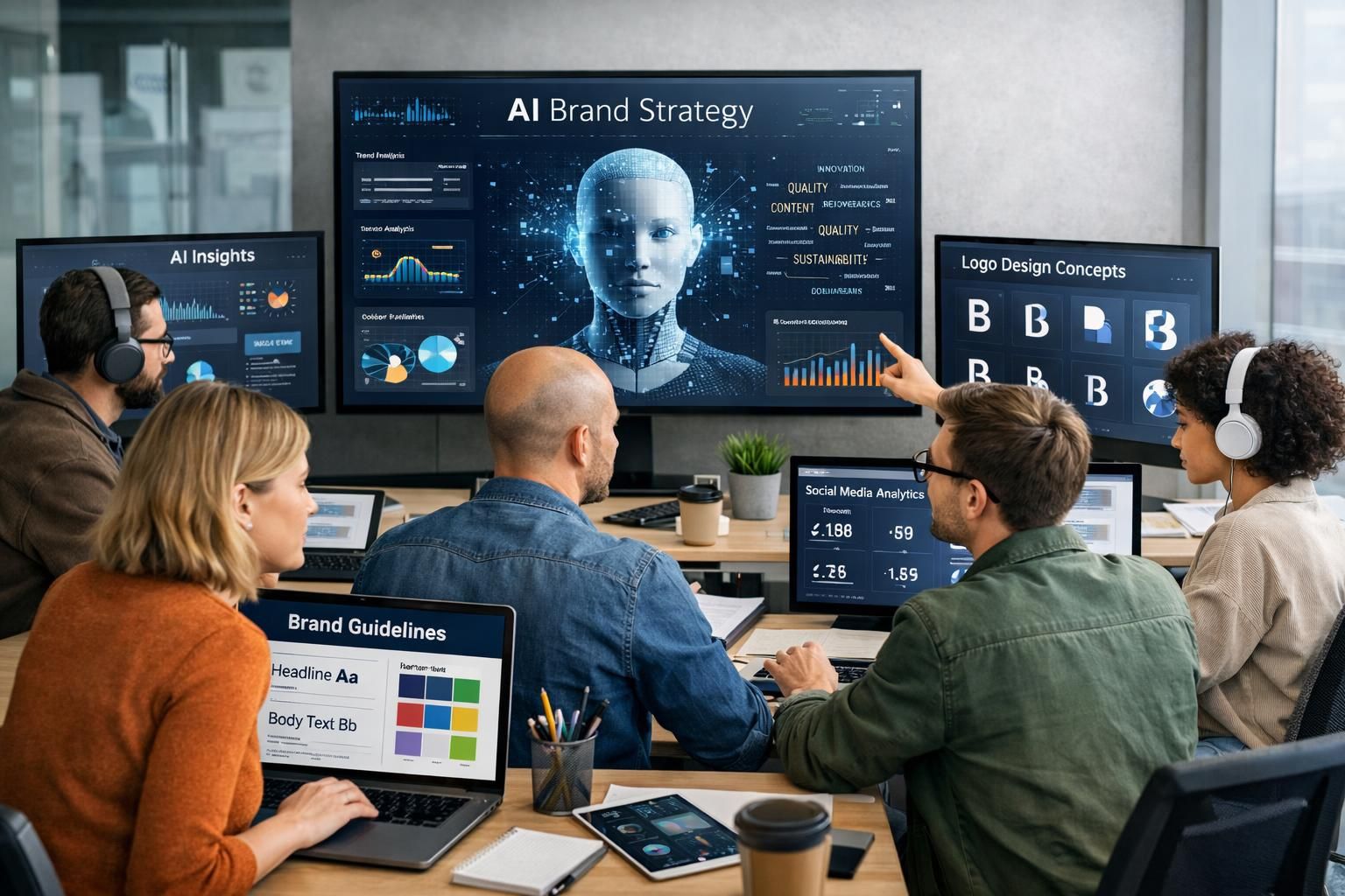 entdecken sie, wie das ai brand system die redaktionelle konsistenz ihrer marke automatisiert und so ein einheitliches markenbild schafft.