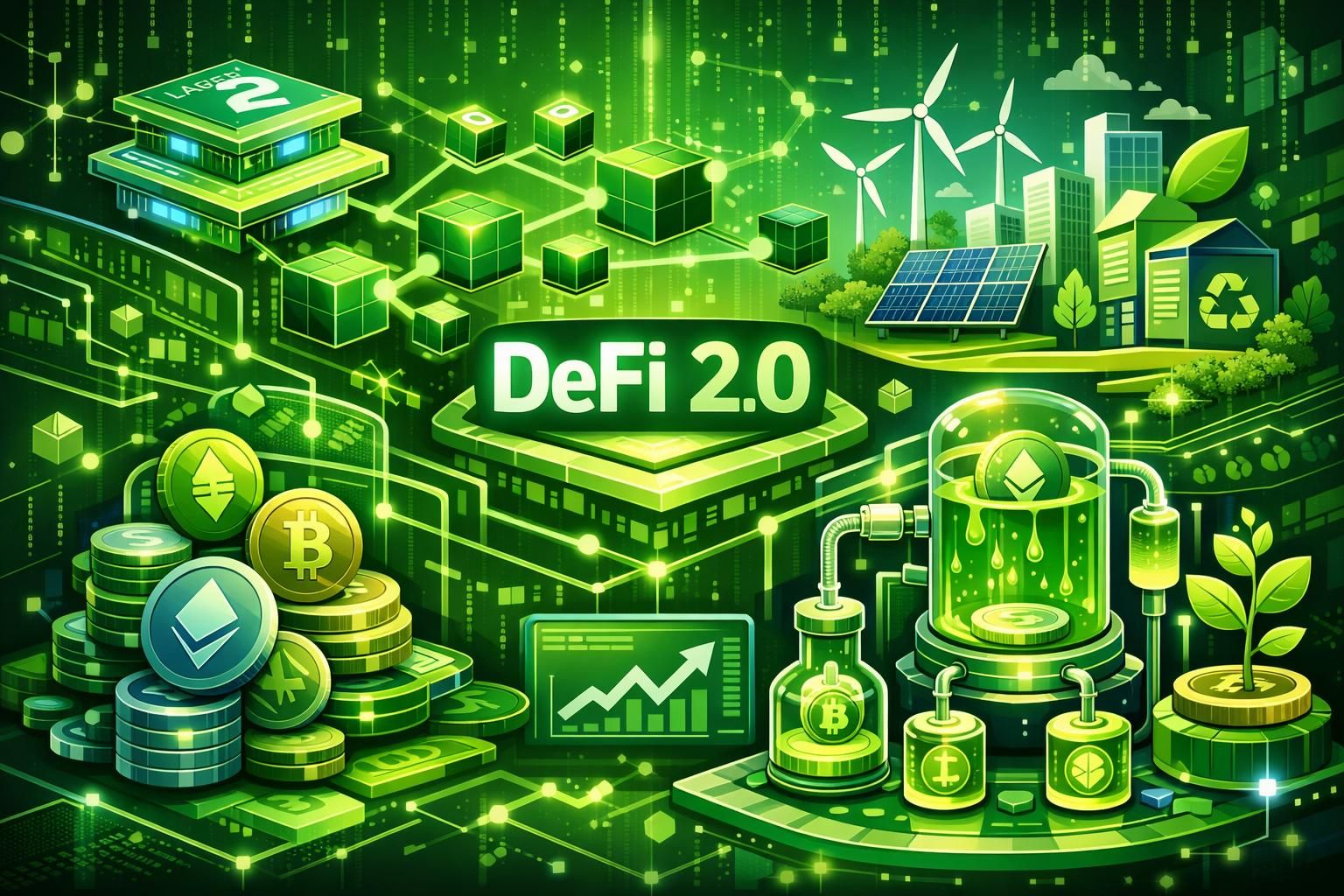 erfahren sie, wie defi 2.0 traditionelle geschäftsmodelle revolutioniert und den fokus auf nachhaltige entwicklung in der finanzwelt legt.