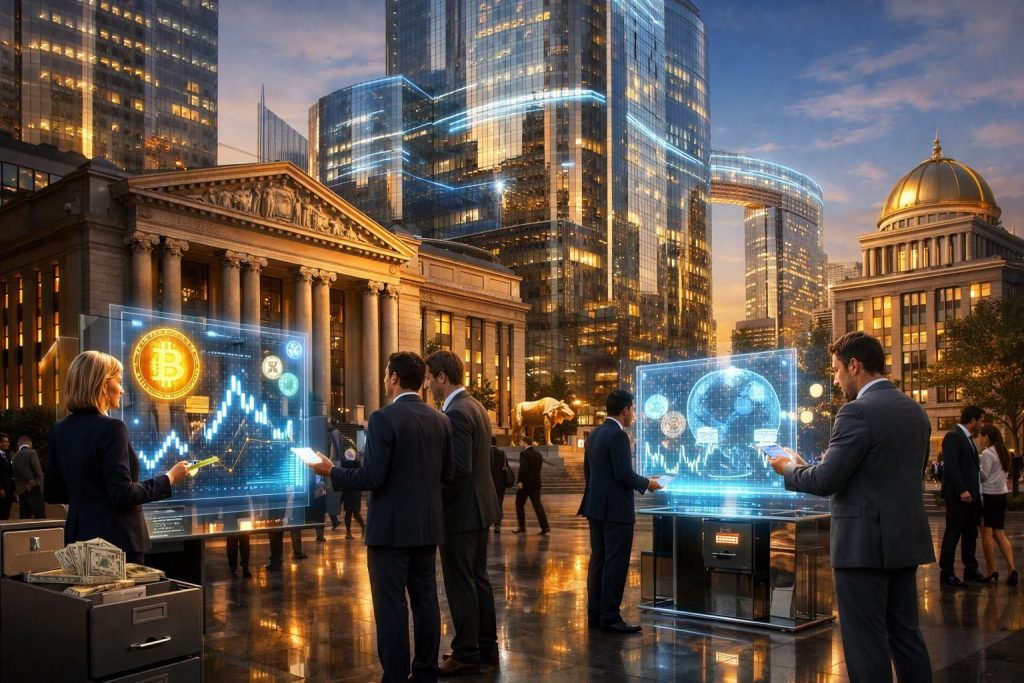 entdecken sie, wie sich krypto 2026 mit der traditionellen finanzwelt (tradfi) verbindet und welche chancen und herausforderungen diese konvergenz mit sich bringt.